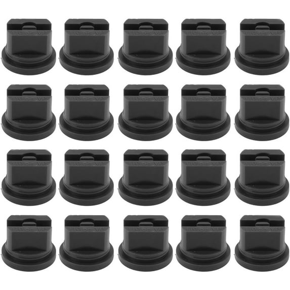 20Pcs Flat Fan Spray Tip, Spray Nozzle Tips Uniform Spray Distribution 110 Degree Agricultural Sprayer Atomizing Nozzle for Plant Protection Machine (30.68mm Bore Diameter)