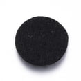 thumbnail image 1 of 20Pcs Flat Round Fibre Perfume Pads Essential Oils Diffuser Locket Pads Black Replacement Felt Pads Unscented Oil Diffuser Pads, 1 of 1