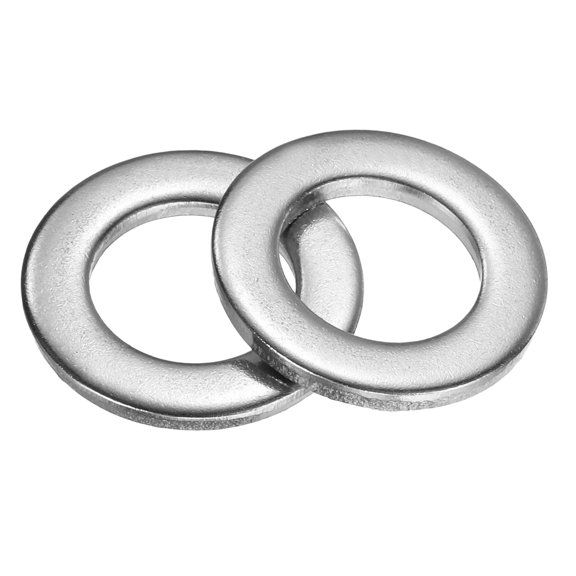 20Pcs Flat Washers, M10x18x2mm 304 Stainless Steel Sealing Washer