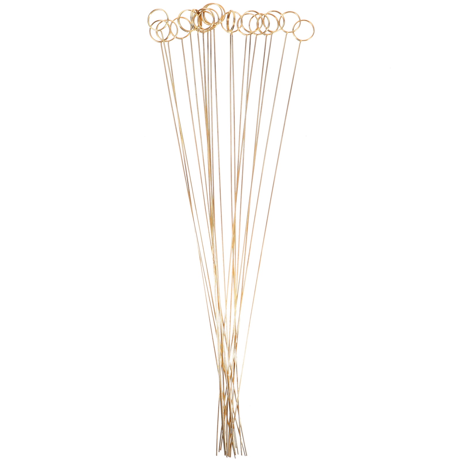 20Pcs Floral Pick Card Holders Metal Wire Floral Place Card Holder