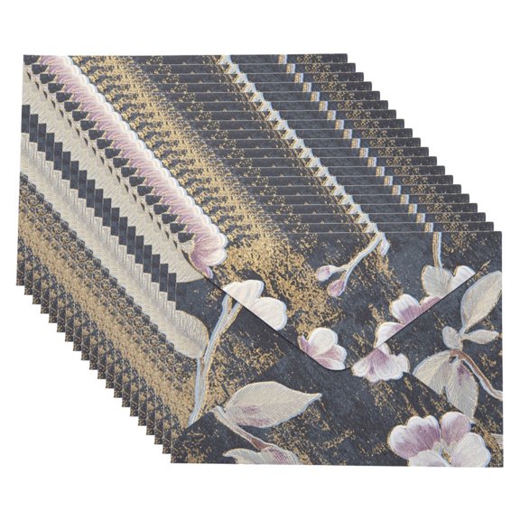 20Pcs Floral Print Envelopes For Valentines Card And Mailing