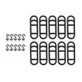 thumbnail image 1 of 20Pcs Front Light Elastic Bike Silicone Elastic Strap Bandages Bicycles Lamp Mount Stand Easily to Install, 1 of 8