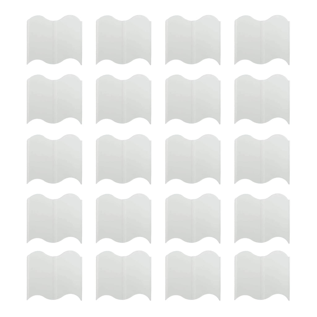 20Pcs Garden Edging Borders Grass Fence Interlocked Decorative Outdoor Barrier Landscape Edging for Yard Garden