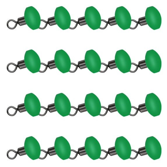 20Pcs Glow In Dark Fishing Connector and Swivels For Enhanced Night ...