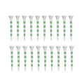 thumbnail image 1 of 20Pcs Golf Tees Golf Swing Trainer Aid Golfer Gift 83mm Golf Ball Tee Holder Green, 1 of 8