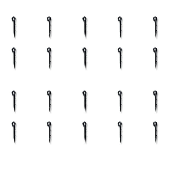 20Pcs Hair Rig Carps Feeder Fishing Tackle Metal Baits Spikes Fishing Hook Set