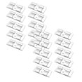 thumbnail image 1 of 20Pcs Halloween Hooks For Outdoor String Lights Outdoor Light Clips With Adhesive Strips, Wall Clips Wire Holder Outdoor Light Hooks For Indoor Outdoor Party Decor Christmas Halloween Festi Hooks, 1 of 7