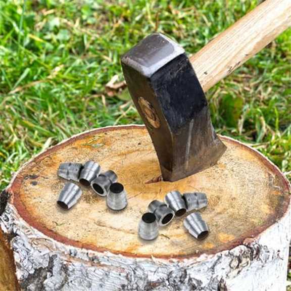 20Pcs Handle Wedges Handle Replacement Iron Handles Splitting Wedges Conical Handle Wedges for Claw Hammer Sledge