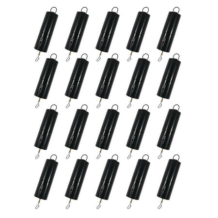 20Pcs Hanging Display Motor Rotating Motor Ornament Hanging Decor Wind Chimes Wing Bell - 30 RPM , Black