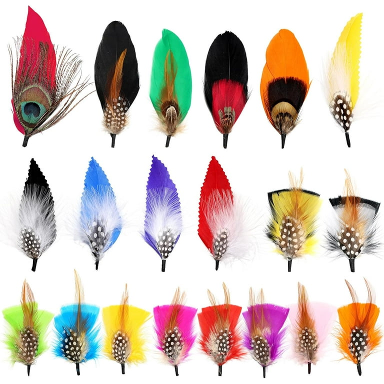 Peacock Feather Ornament - Raw Wood Peacock Feather Ornament - Raw Wood