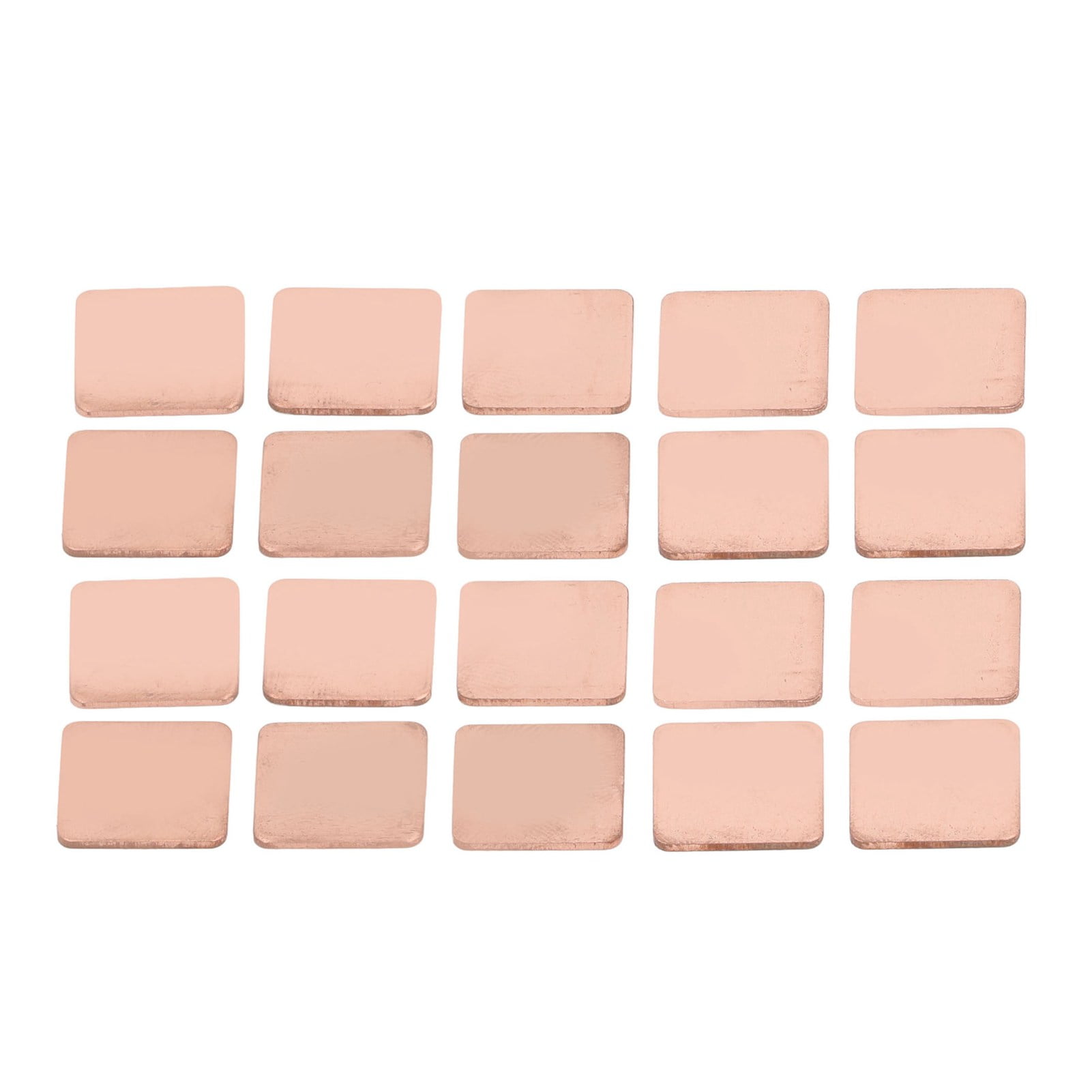 20Pcs Heat Sink Shim Fast Heat Dissipation Professional Copper Shim for