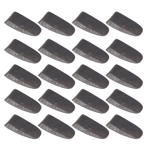 20Pcs Heavy Duty Iron Wedges For Wooden Tool Handles Sturdy Repair Parts Stability Wedges For Hammers Shaft And More