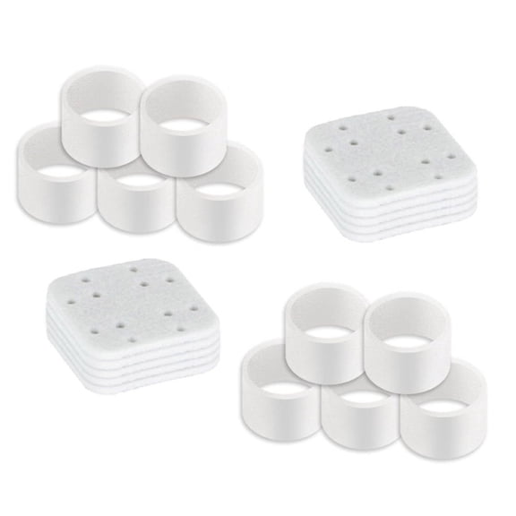 20Pcs Humidifier Mineral Absorption Pad Filter Replacement for LV600S LV600HH Humidifiers Filter Pad Accessories