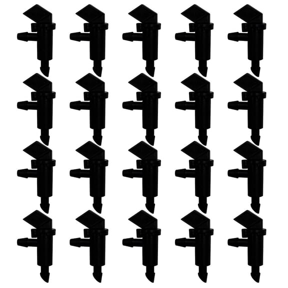 20Pcs Irrigation Drip Emitter Potting Drip Irrigation Flag Dripper Plants Flower Drip Head Garden Watering Irrigation Sprinkler