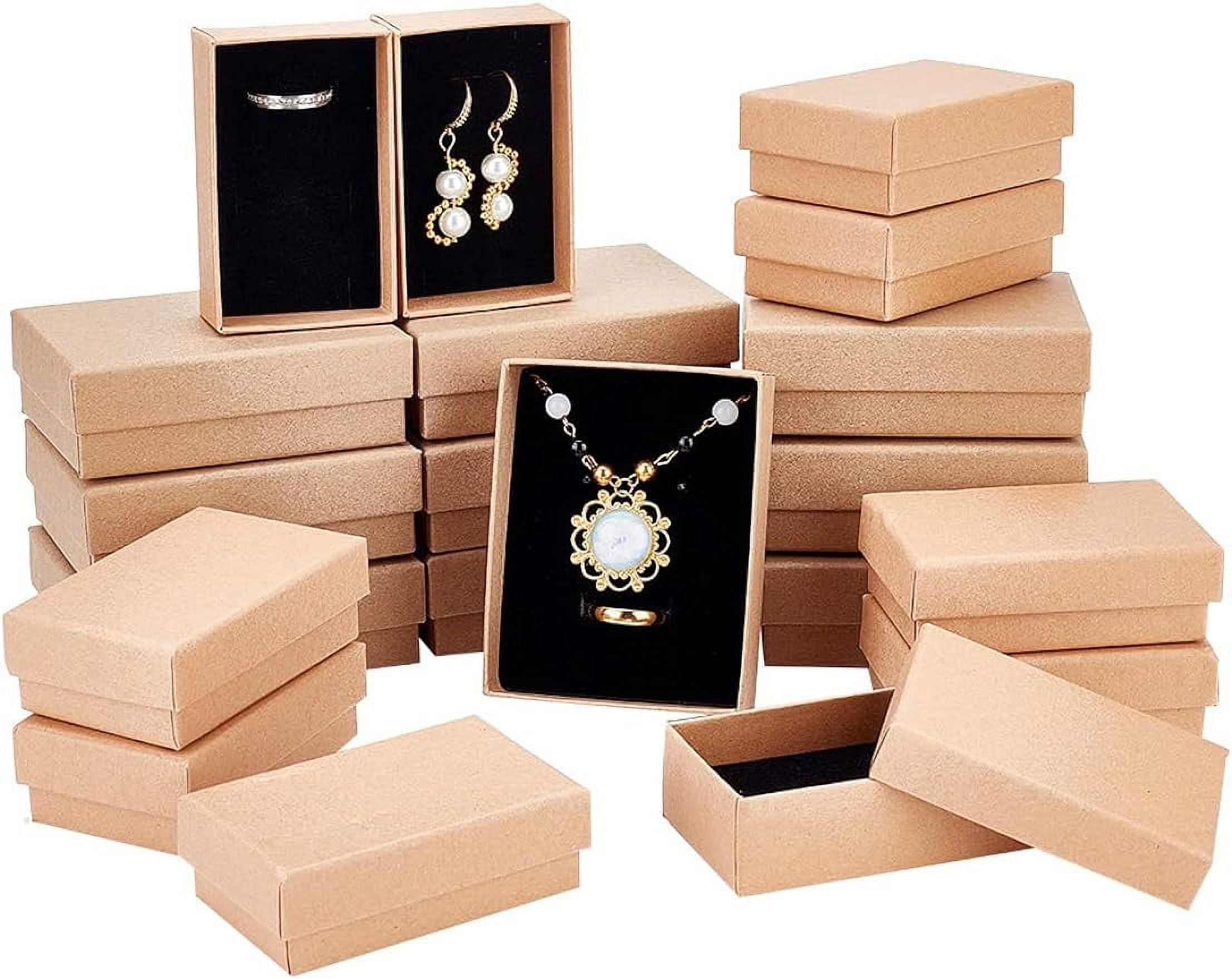 White Jewelry Boxes Wholesale | Quantity: 100 | Width: 2 5/8
