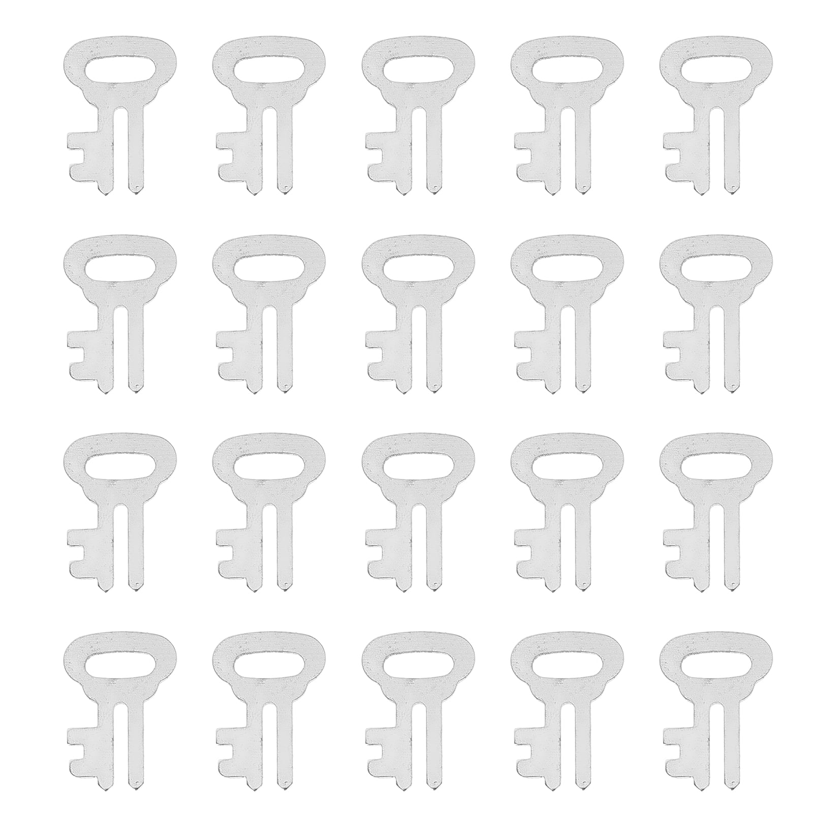 pingxizhi 20 Pcs Lockable Savings Bank Key Money Safe Accessories ...
