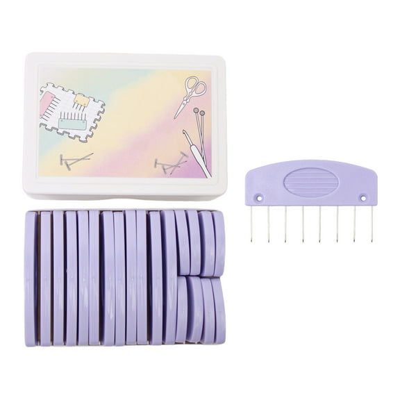 20Pcs Knit Blocking Combs 4-Pin 8-Pin Knit Blocking Tool & Pin Crochet Blocking Pin for Crochet Knitting Craft Project