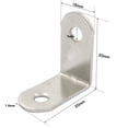 thumbnail image 1 of 20Pcs L Shape Stainless Steel Angle Corner Brackets Right Angle Corner Stand, 1 of 5