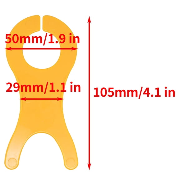 20Pcs Large Yarn Bobbins 5 Colors Thread Spool Winders Plastic Craft Tool