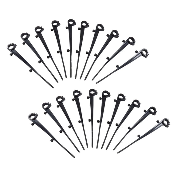 20Pcs Leaves Guard Fixing Clip Meshes Anchors Universals Gutter Guard Clip Gutter Brush Clamps