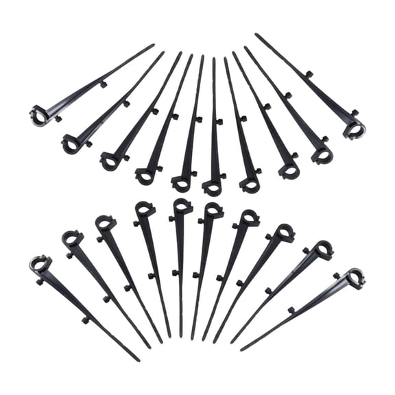 20Pcs Leaves Guard Fixing Clip Meshes Anchors Universals Gutter Guard Clip Gutter Brush Clamps