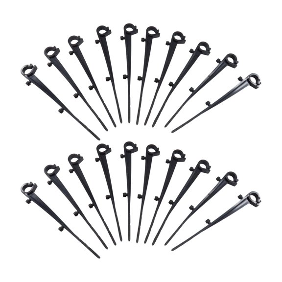 20Pcs Leaves Guard Fixing Clip Meshes Anchors Universals Plastic Gutter Guard Clip Gutter Brush Clamps Easy to Install