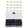 20Pcs Led Diodes 1W 3000K 100120Lm Led Lamp Beads & 150 Pcs Heat
