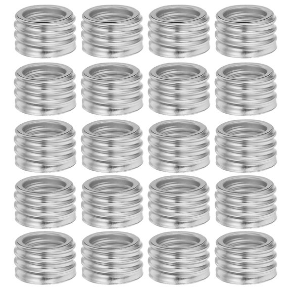 20Pcs Light Bulb Socket Adapter Ring for Easy Installation and Stable Connection