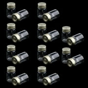 20Pcs/Lot Essential Oils Bottles Transparent Glass Vials Pull- Containers for Eye 5ml