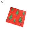 thumbnail image 1 of 20Pcs/Lot Facial Tissue Delicate Skin-Friendly Paper Soft Christmas Tree Wreath Printed Napkins for Party, 1 of 7