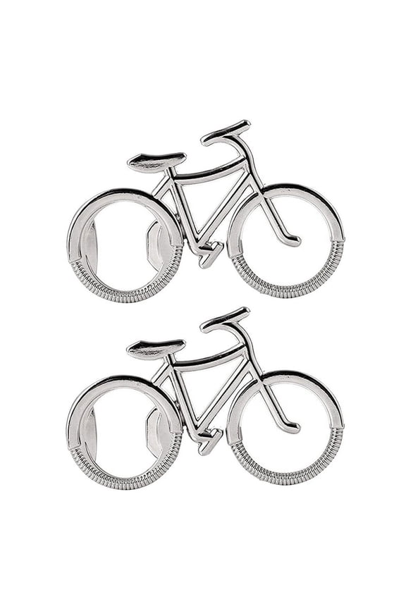 20Pcs/Lot Metal Beer Bottle Opener Cute Bike Bicycle Keychain Key Rings for Bottle Openers Gift for Cycling