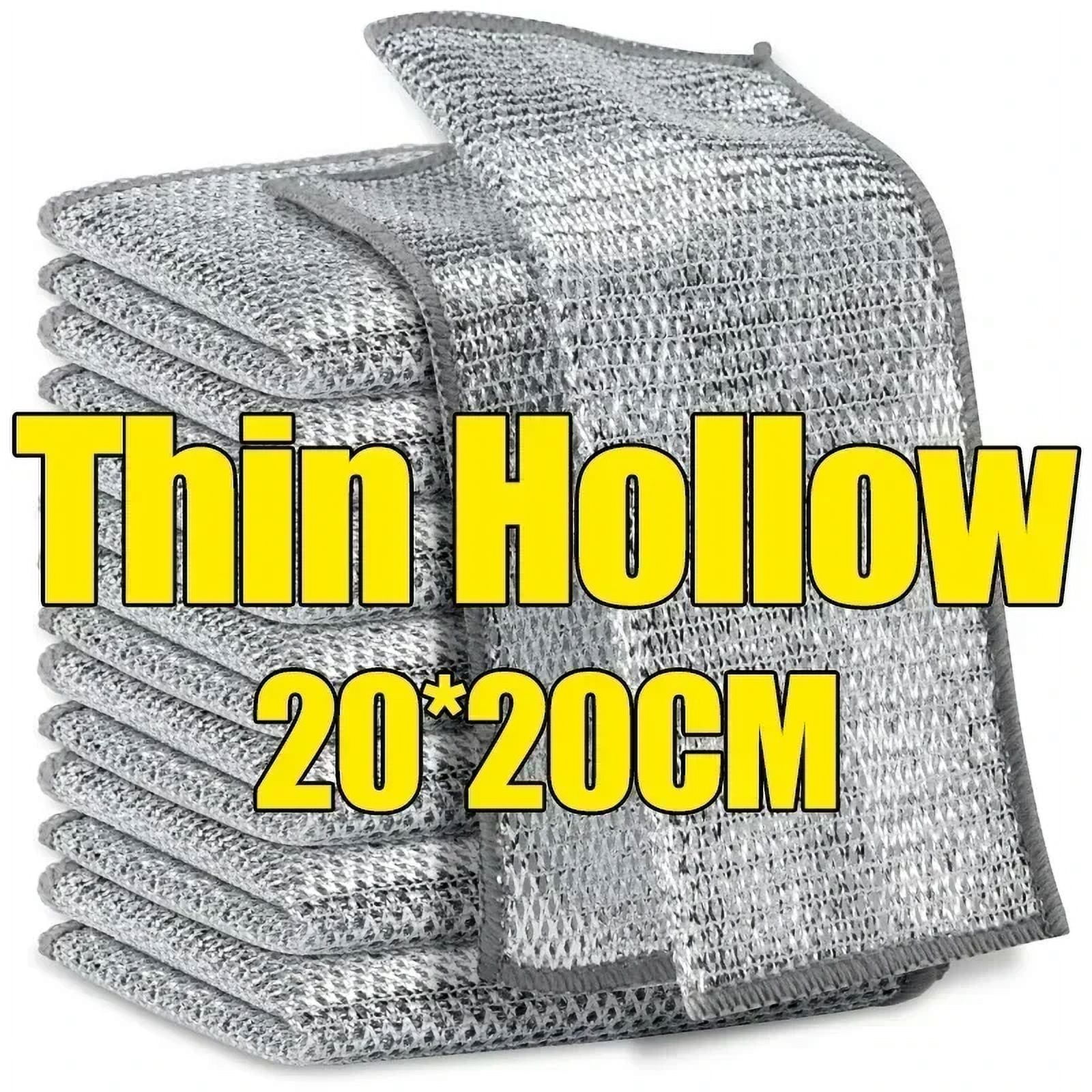 Still Wire Rag 20Pcs Magic Cleaning Cloth Kitchen Dishwashing Towel Metal Steel Wire ...