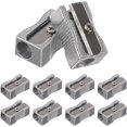 20Pcs Magnesium Pencil Sharpener, Art Pencil Sharpener with 2 Holes