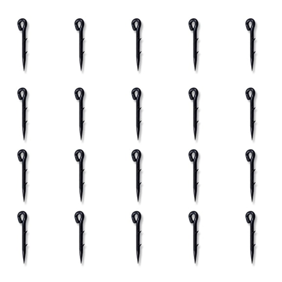 20Pcs Metal Baits Spikes Carps Fishing Hook Baits Stings Boilies Pin Spikes Metal Baits Spikes Fishing Hook for Baits