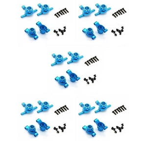 20Pcs Metal Front and Rear Upright Knuckle Arms Steering Knuckle Set for TT02 TT-02 1/10 RC Car Upgrade Parts