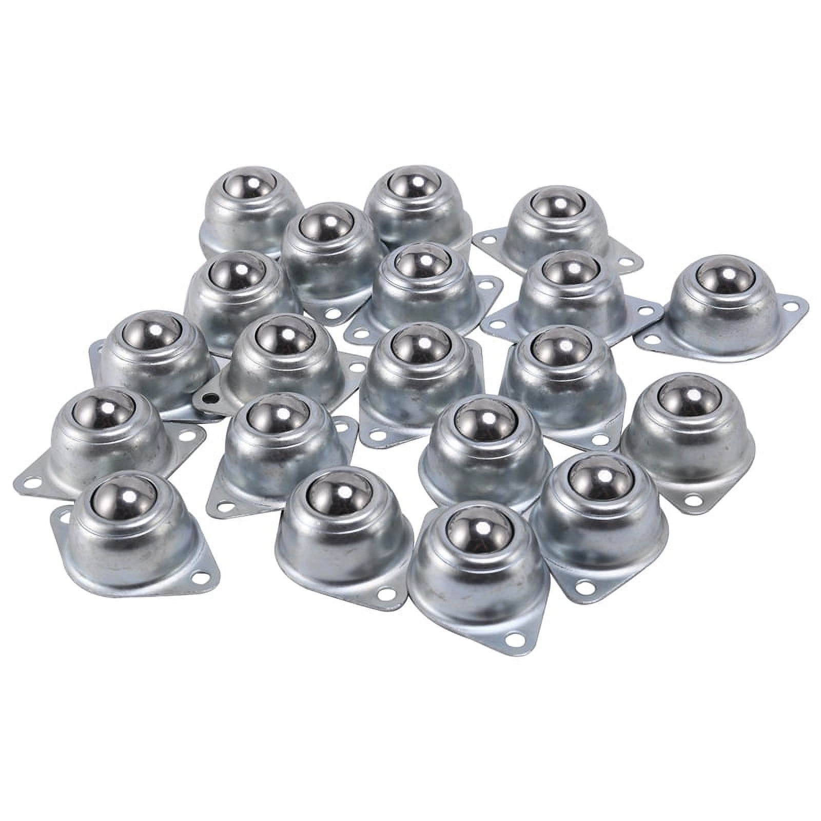 20Pcs Metal Steel Swivel Ball Caster Wheel Car Robot Universal Eye