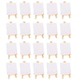 thumbnail image 1 of 20Pcs Mini Canvas Drawing Board with Easel, Painting Canvas Panel, Suitable for Art Painting Party Supplies, 1 of 7