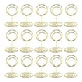 thumbnail image 1 of 20Pcs Mini Place Card Holders, 2Inch Cute Table Number Holders, Classy Table Card Holder Table Pictu Gold metal, 1 of 7