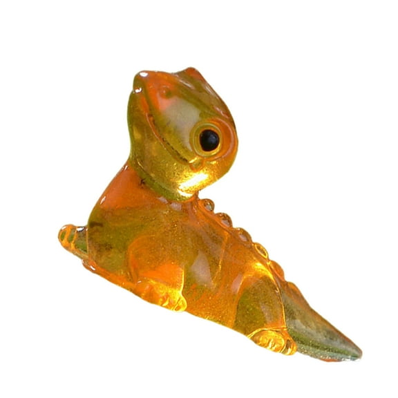 20Pcs Miniatures Luminous Lizards Animal Glowing in Dark Outdoor Garden Decors