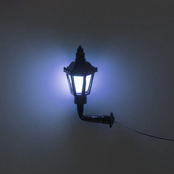 20Pcs Model Railway Wall Lamps Hanging Led Lights Model Scale 1:87 100 150 Cool Light 0.145833333333333 Smile Home