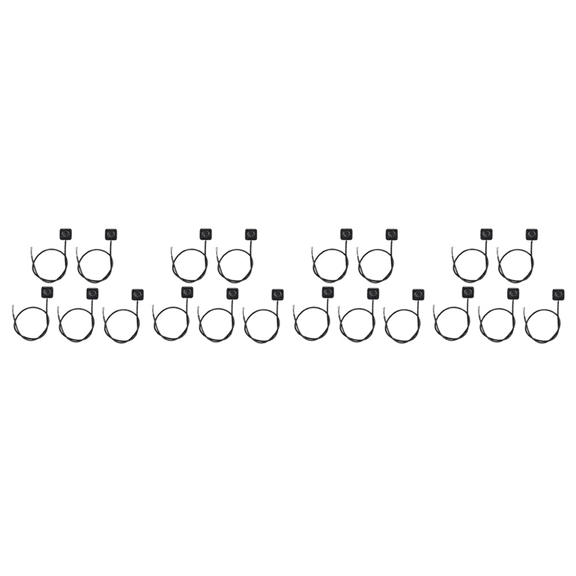 20Pcs Momentary Switch Momentary Push Button on Switch 12V 24V Mount Mini Button Switch