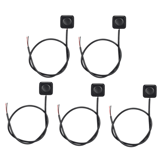 20Pcs Momentary Switch Momentary Push Button on Off Switch 12V 24V Mount Mini Button Switch