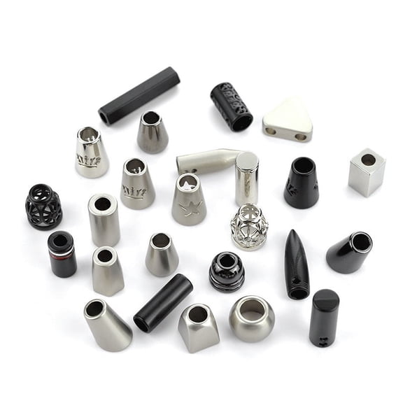 20 Pcs Multi-Function Alloy Cord Locks and Rope Stoppers for Clothing, Bags, and Outdoor Gear Accessories