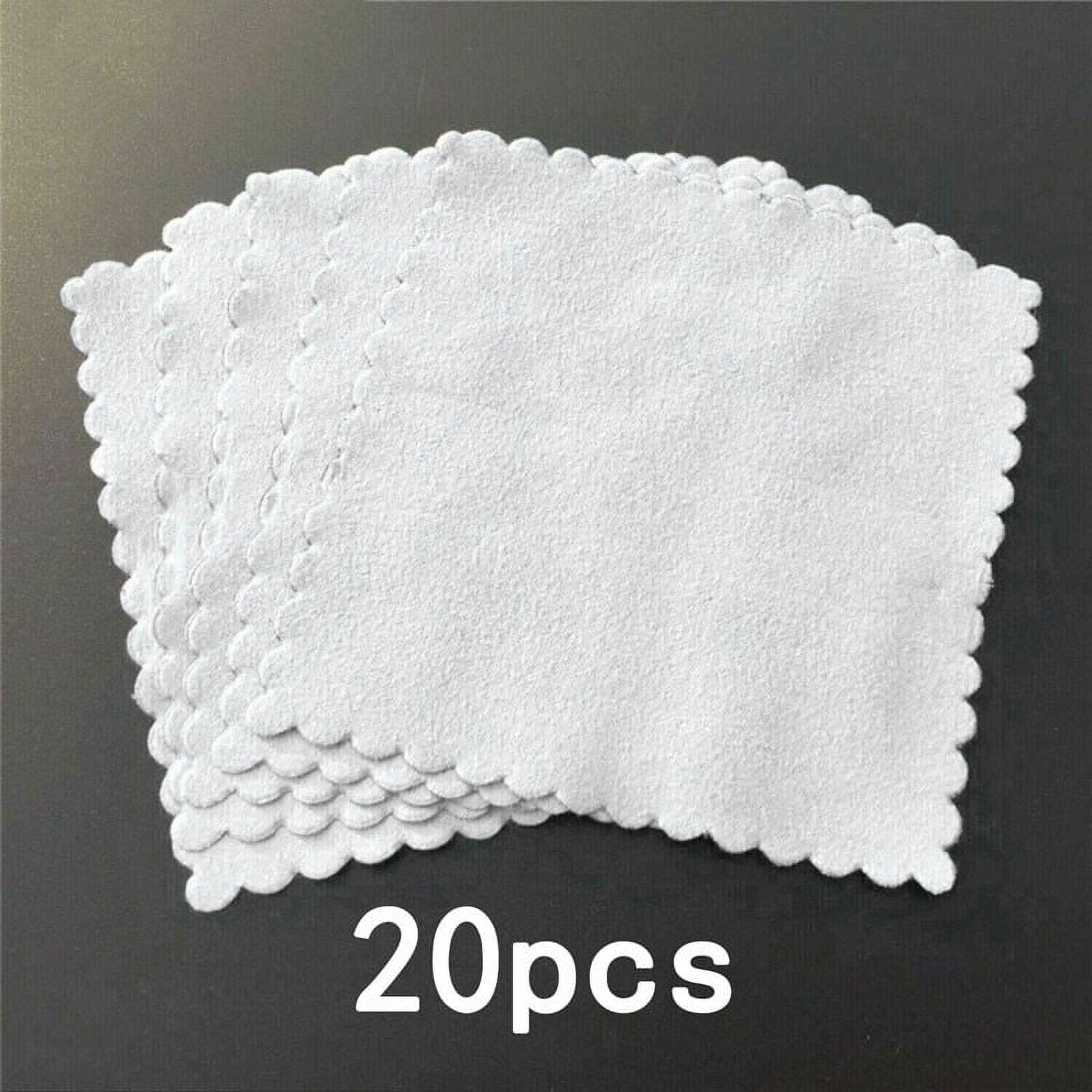 20Pcs Nano Ceramic Car Glass Coating LintFree Cloth Microfiber Cleaning Cloths