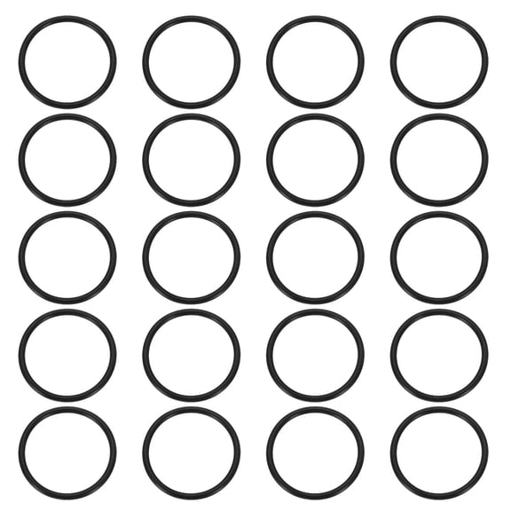 20Pcs O-ring Seals 33mm EPDM Rubber Sealing O-Rings for Equipment Sealing