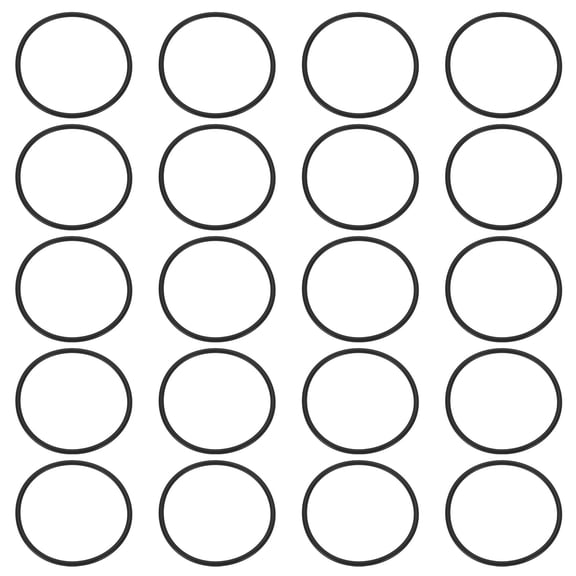 20Pcs O-ring Seals 47mm EPDM Rubber Sealing O-Rings for Equipment Sealing