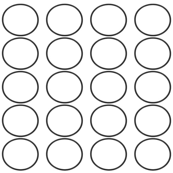 20Pcs O-ring Seals 51mm EPDM Rubber Sealing O-Rings for Equipment Sealing