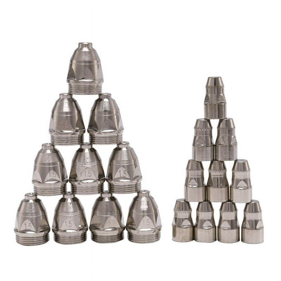 20Pcs P80 Plasma Cutting Torch Consumable CNC 80A Tip Electrode Nozzle