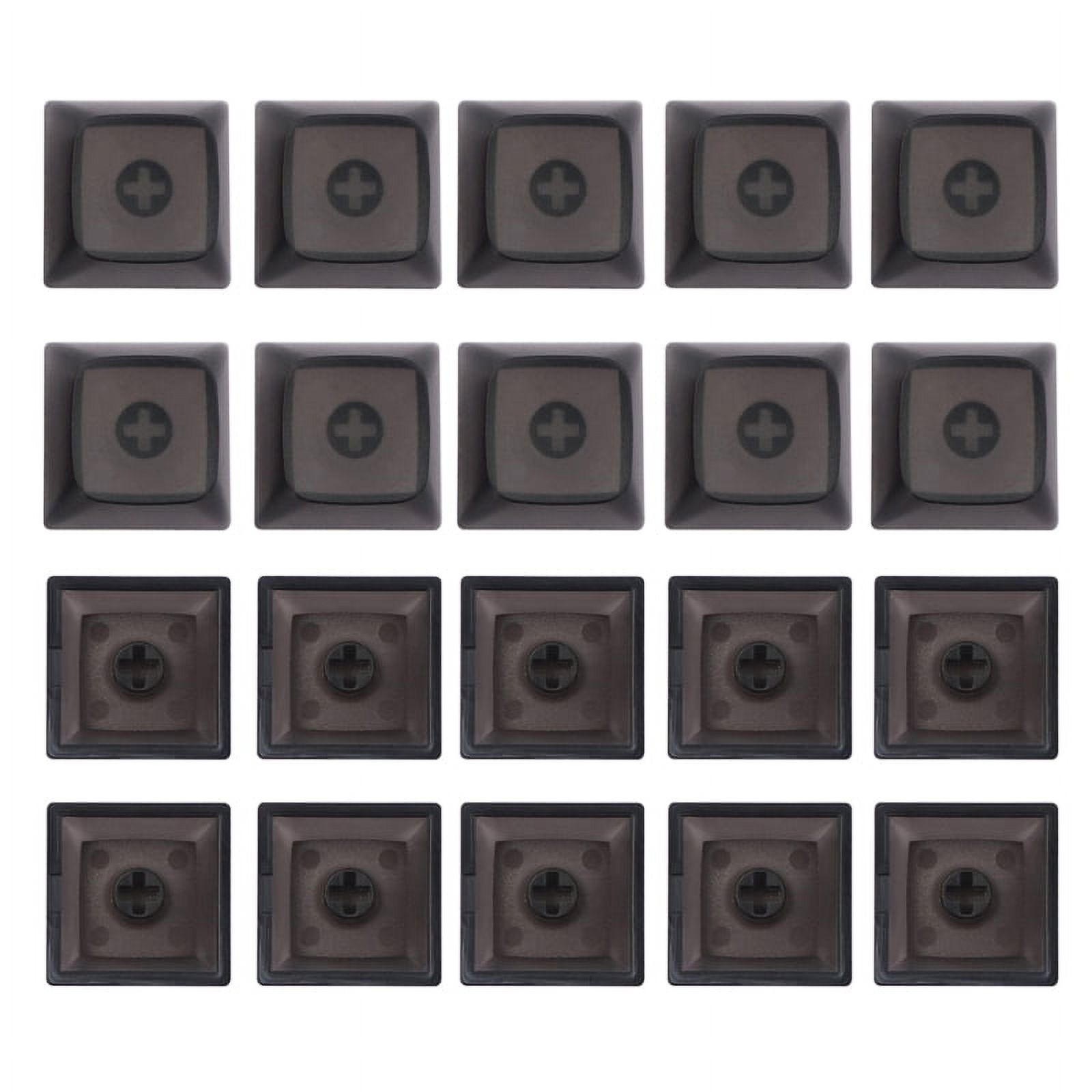 20Pcs PBT Blank Keycap 1U 1 DA Profile No Print Keycap Set for DIY ...