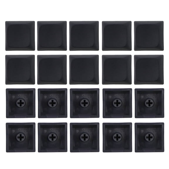 20Pcs PBT Blank Keycap 1U 1X XDA Profile No Print Keycap Set for DIY Mechanical Keyboard Installation MX Switches